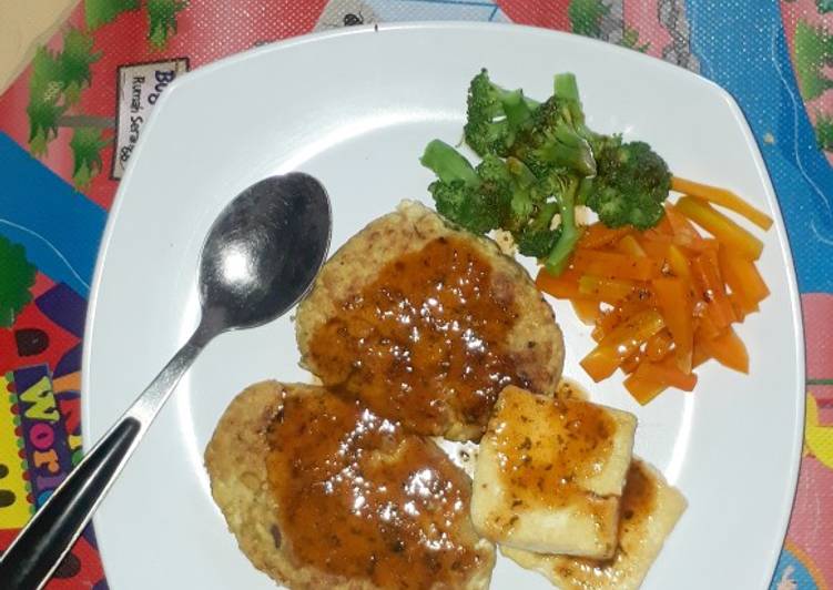 Resep Vegan Steak &amp; Mix Veggies yang Sempurna