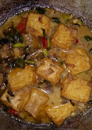 Foto resep Ikan Pe Tahu Tumis Santan