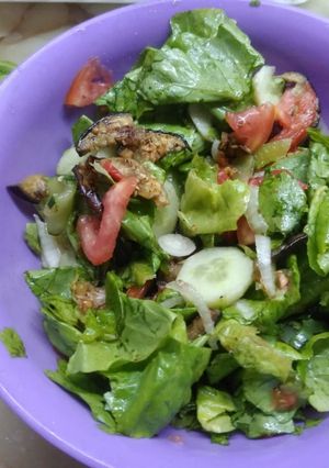 Una foto de Ensalada de berenjenas