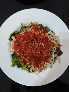 Foto resep Rujak Kangkung