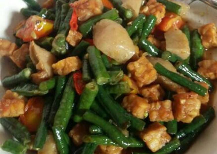 Tumis Kacang Panjang Mix