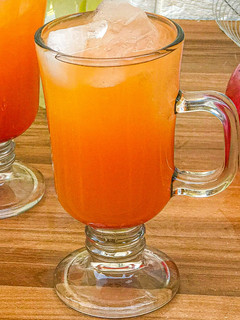 Orange moctail ainihin hoton girkin
