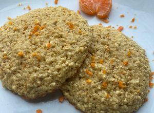 Una foto de Galleta de avena sabor mandarina 🍊