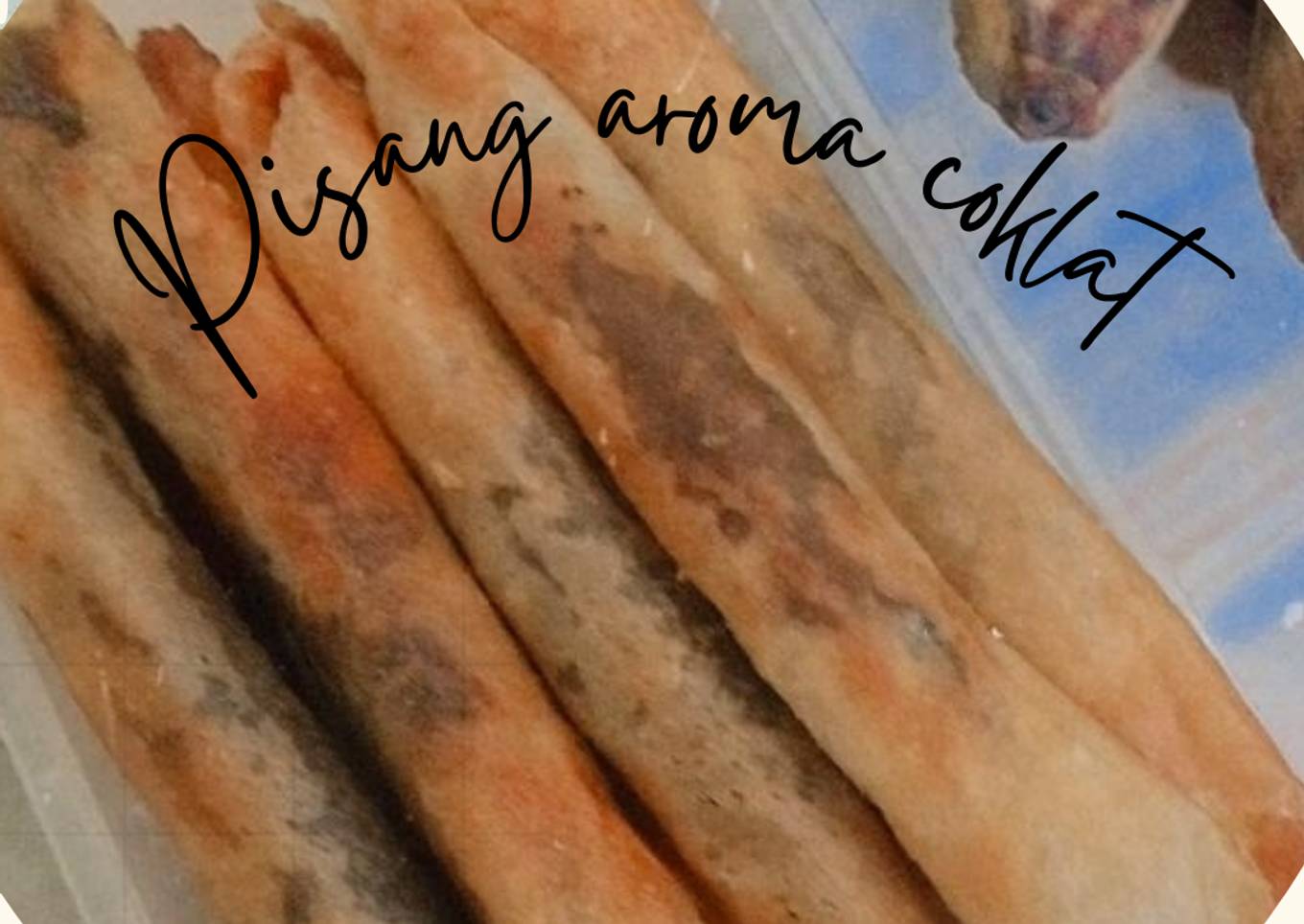 Cara Gampang Menyiapkan Pisang aroma coklat Anti Gagal