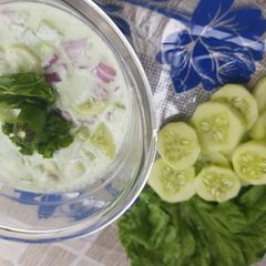 A picture of Green Raita.