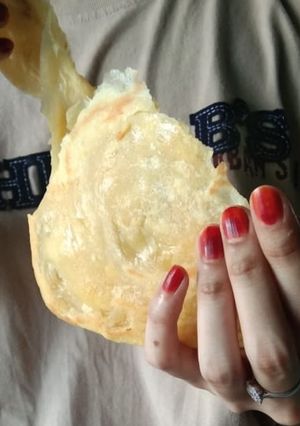 Foto resep ROTI CANAI (mariam/paratha) Keju & Original💜