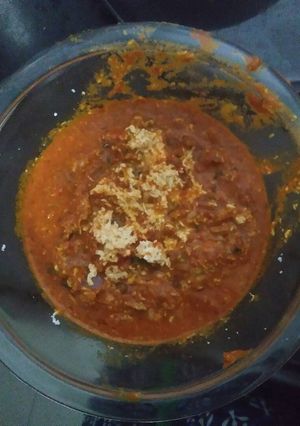 A picture of Paneer gotala.