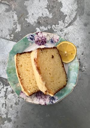 صورة لوصفة كيكه الليمون 🍋🍞