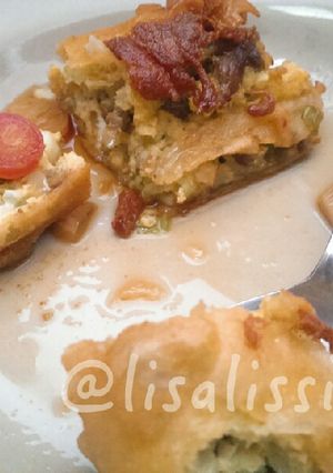 Foto resep Martabak Abang Abang Homemade - Daging Bumbu Kari lengkap dgn Ku
