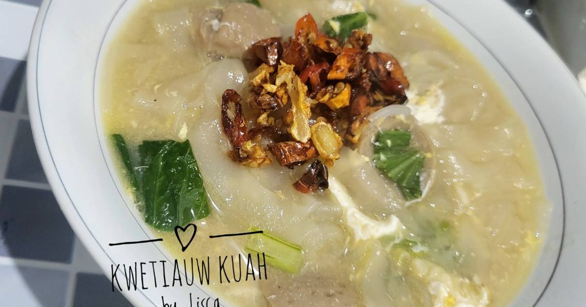 172 Resep Kwetiau Basah Kuah Seafood Enak Dan Mudah - Cookpad