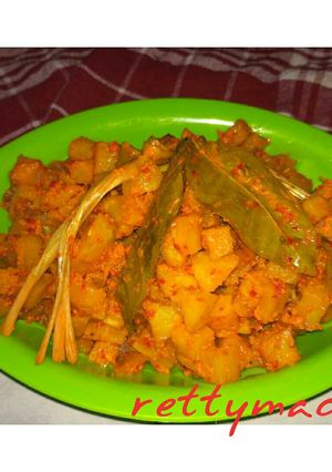 Foto resep Sambel goreng kentang