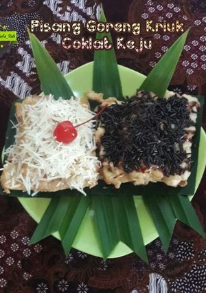 Foto resep Pisang Goreng Kriuk Coklat Keju
