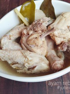 Foto resep 17. Ayam rebus - rempah #RabuBaru