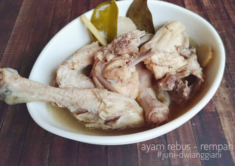 Cara Gampang Menyiapkan 17. Ayam rebus – rempah #RabuBaru yang Enak
