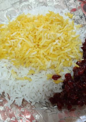 عکسی از دستور زرشک پفکی