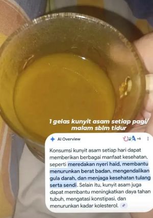 Foto resep Kunyit Asam Jahe Kencur Sehat✨️