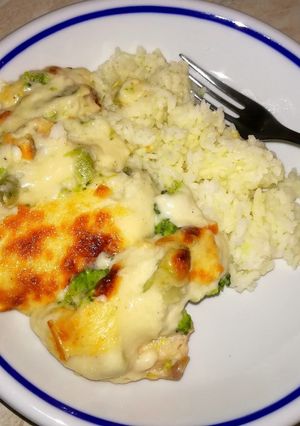 Brokkolis besamel-es csirkemell recept fotója