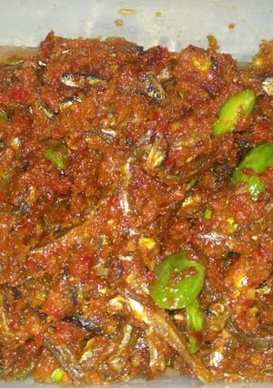 Foto resep Sambel teri pete