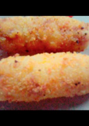 Foto resep Roti tawar goreng isi sosis