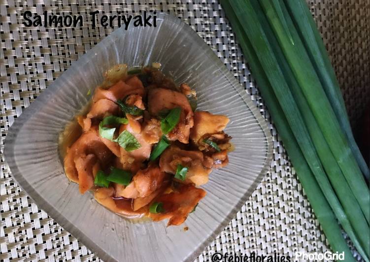 Tutorial mengolah Salmon Teriyaki🤩, menu 1 th+ nikmat