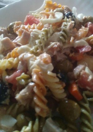 Una foto de Ensalada de pasta S