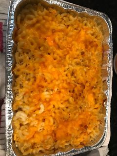 A picture of Baked Macaroni and Cheese.