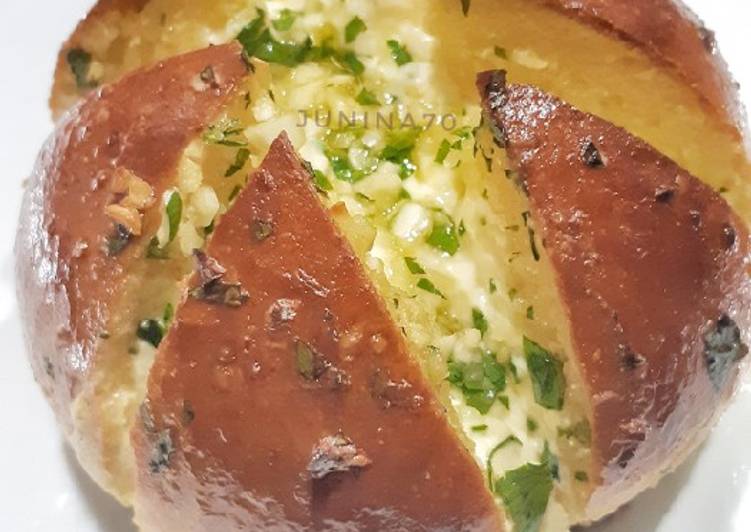 Resep Korean Garlic Bun yang Lezat