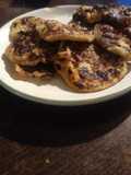 Holaa!! Hoy me levanté e hice estos pancakes de manz.,no se ven apetitosos pero son riquísimos