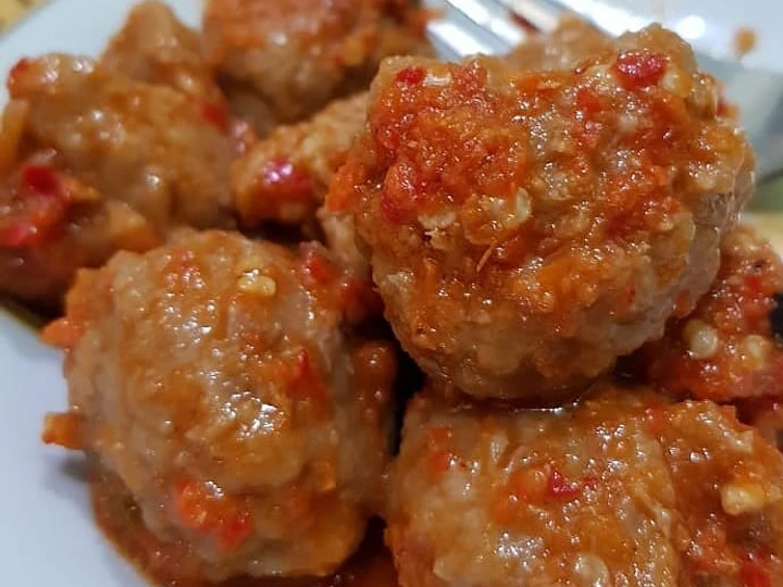 Cara Gampang Menyiapkan Resep Pentol Mercon🔥 yang Bikin Ngiler Anti Ribet, Sempurna