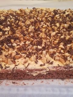 Diós-kávés krémes recept fotója