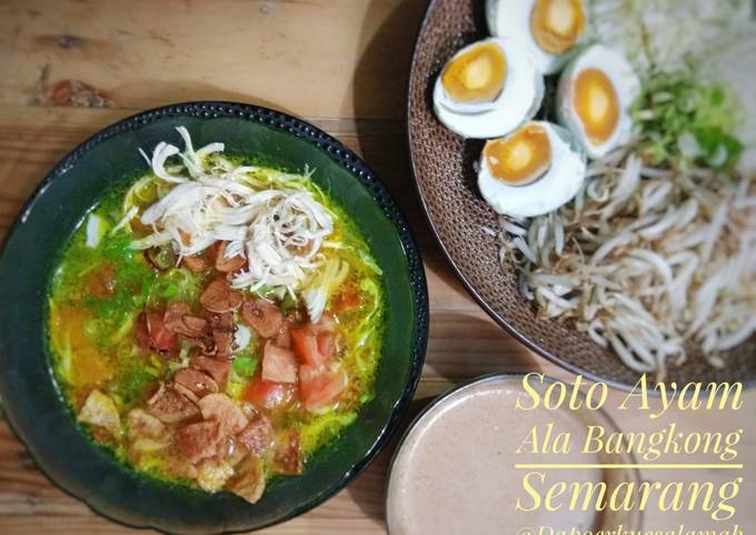 Soto Ayam Bangkong Semarang ala Shelly