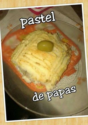 Una foto de Pastel de papas