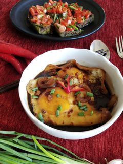 Foto resep Telur dadar kuah kecap