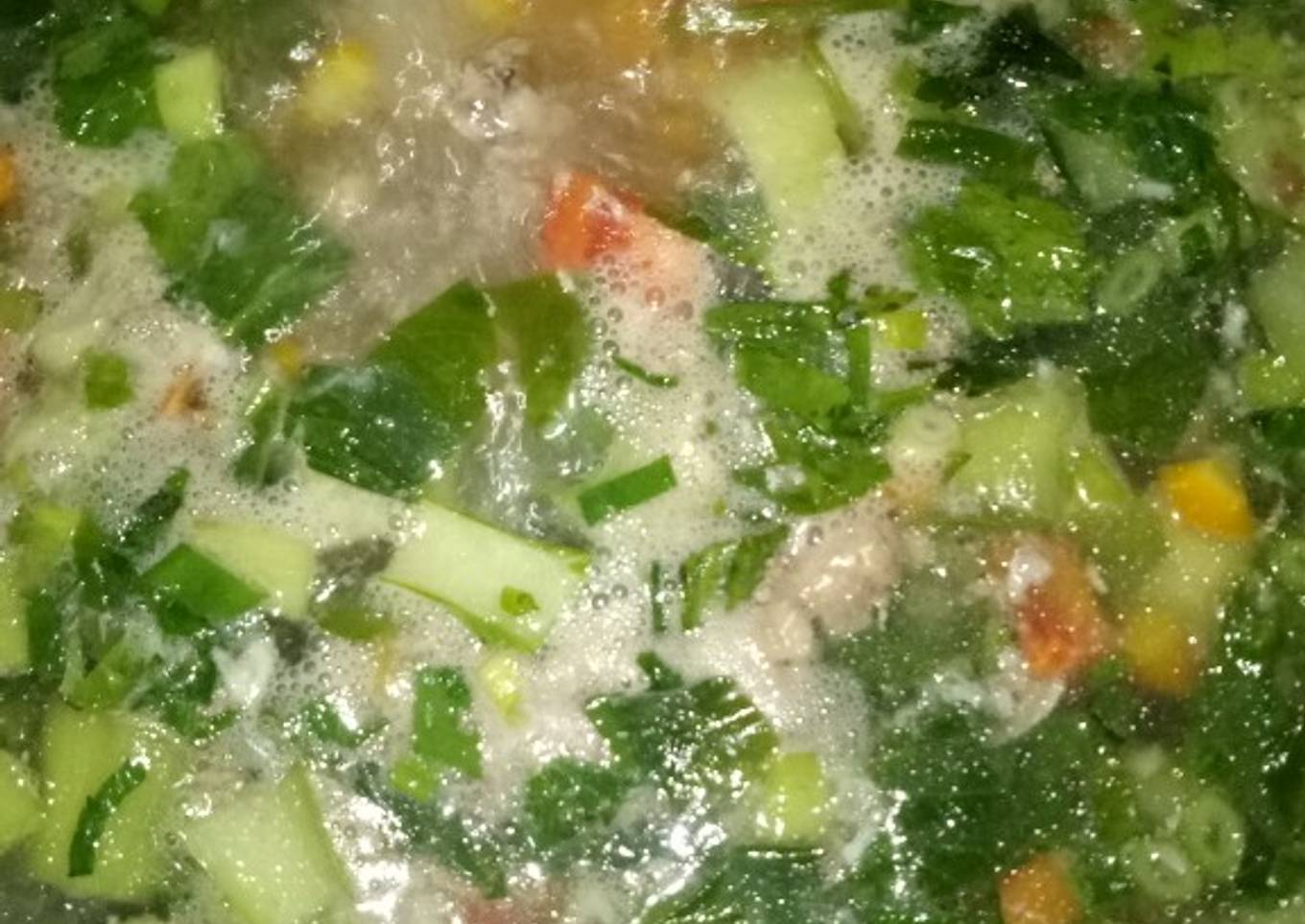 Sop Ayam ala" Dshine cooking