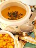 Pumpkin creamy soup