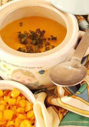 Foto resep Pumpkin creamy soup