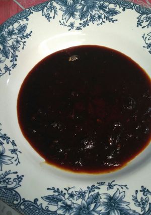 Foto resep Saos cocolan kecap ayam panggang ala mertua