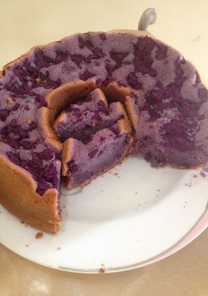 Foto resep Cake ubi ungu