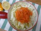 cabbage lemon salad