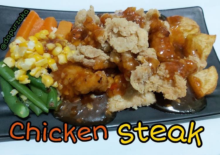 066》Chicken Steak