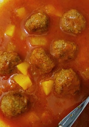 عکسی از دستور کوفته قلقلی