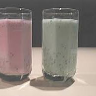 A picture of Alouda (milk drink).