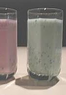 A picture of Alouda (milk drink).