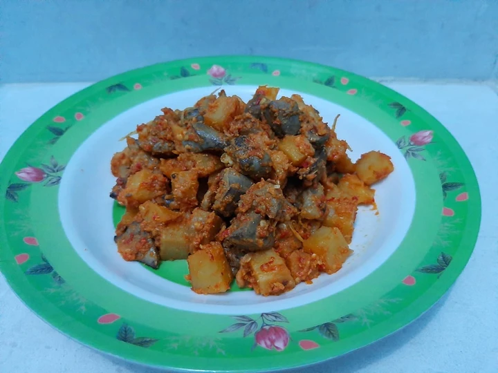 Langkah Mudah untuk Membuat Resep Sambal goreng kentang ati yang Sempurna Anti Ribet, Uenak Banget