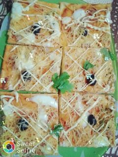 صورة لوصفة بيتزا كاري سميد 🍕🍕🍕