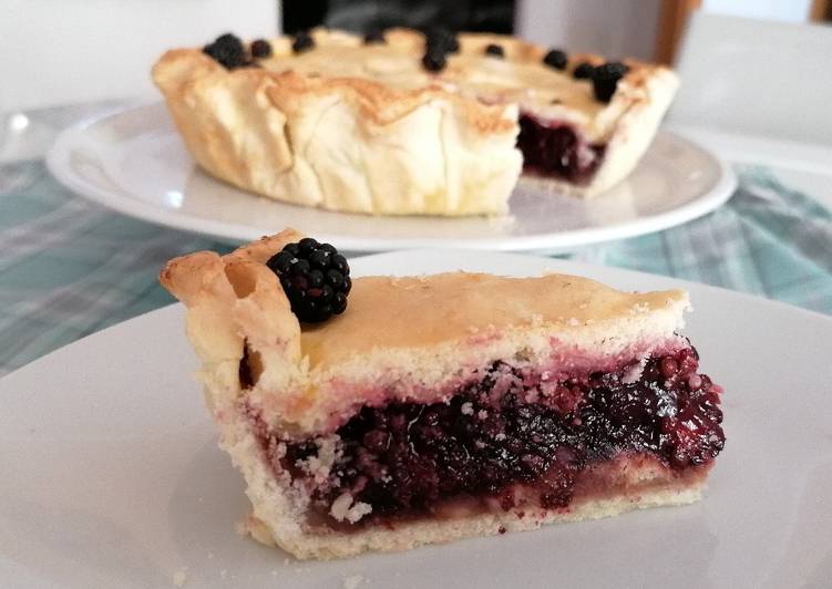 Steps to Make Super Quick Homemade BlackBerry American Pie