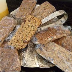 A picture of Ramadan energy bars #cookpadramadan #sehricontest.