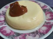 Una foto de postre light de coco