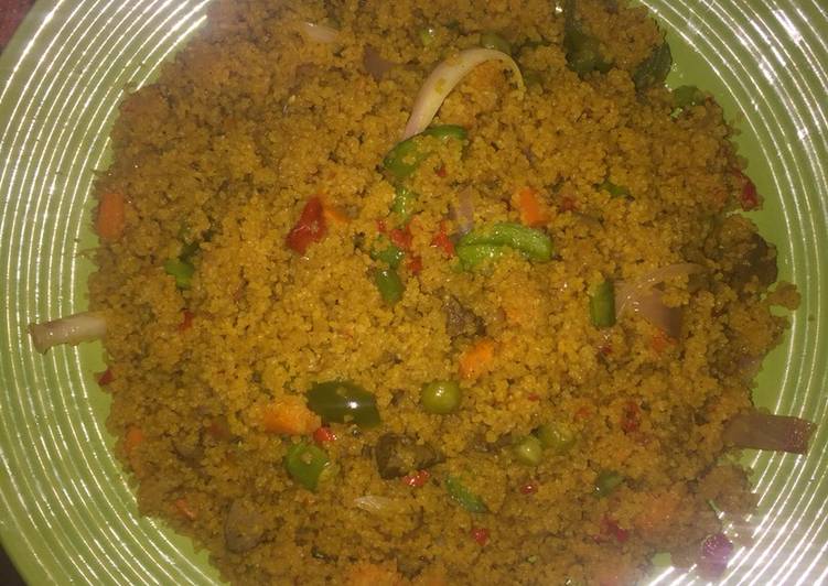 Step-by-Step Guide to Prepare Ultimate Jollof couscous