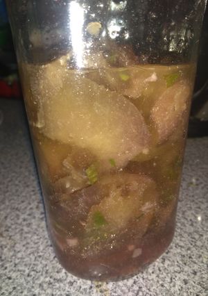 Una foto de Berenjenas al escabeche